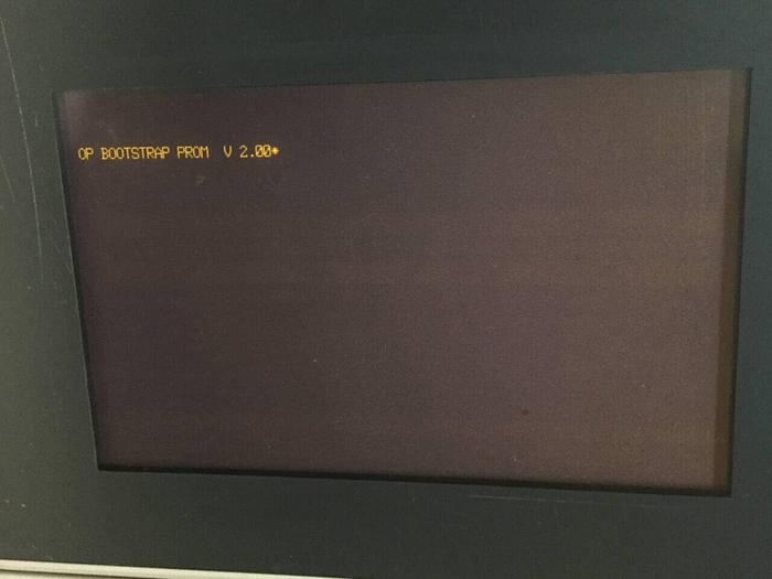 Used VAN DORN Operator Panel 6ES5 398-2AW21 Used