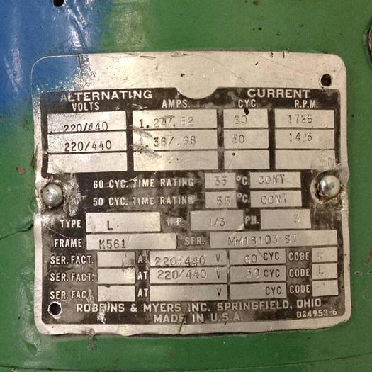 Used PSK Progressing Cavity Pump HM33-6 #74855