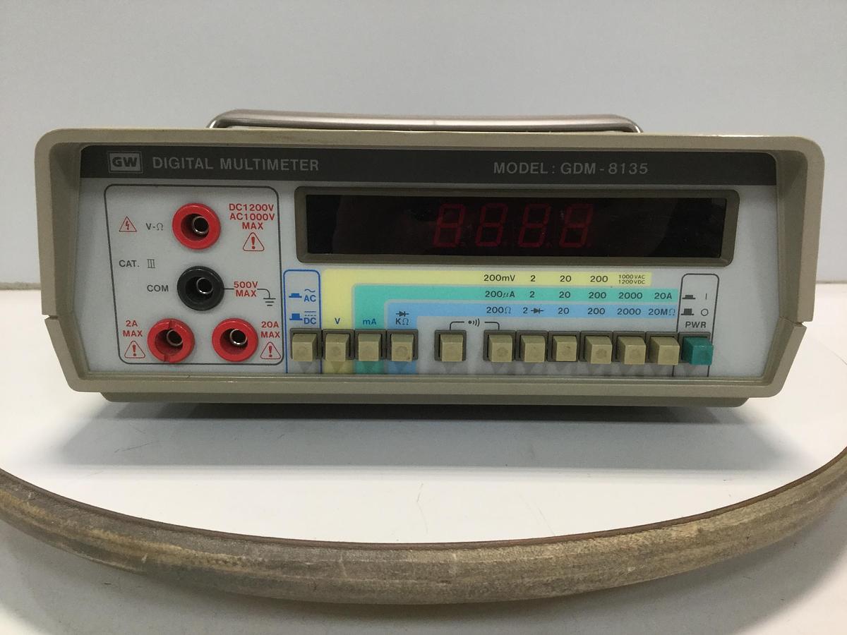 Used GW INSTEK Digital Multimeter GDM-8135 #107285
