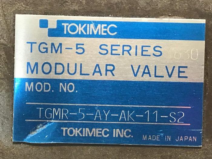 Used VICKERS Valve TGMR5AYAK11S2 #129649