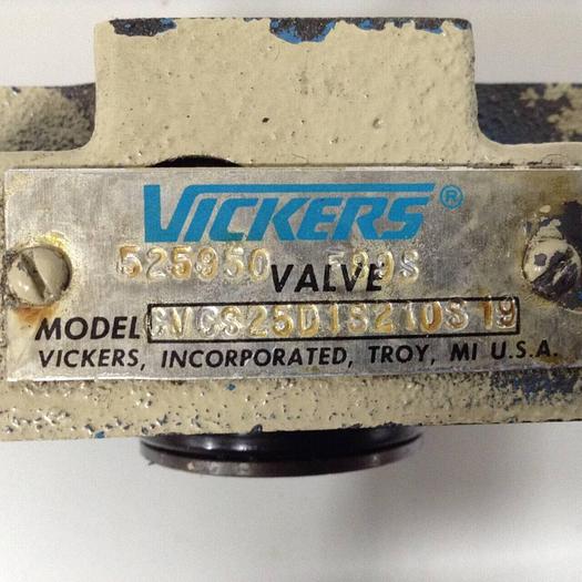 Used VICKERS Valve CVCS25D1S210S19 #89907