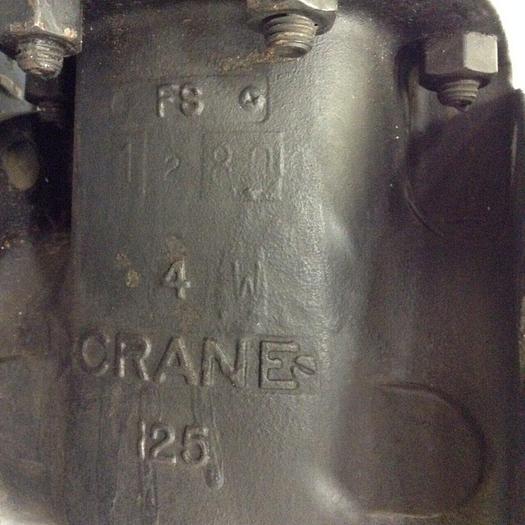 Used CRANE 4" Gate Valve 125S #75092