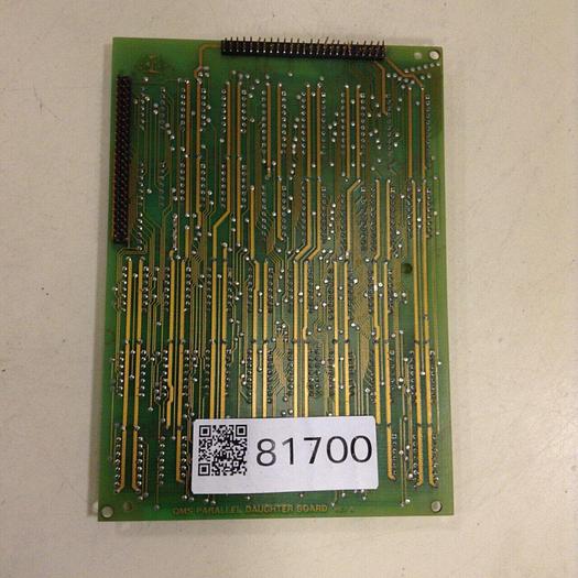 Used QMS Parallel Daughter Board A08291 #81700