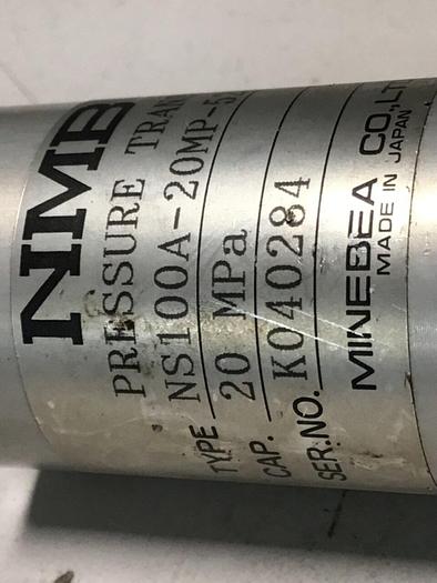 Used NMB Pressure Transducer NS100A-20MP-5222-S14 #126486
