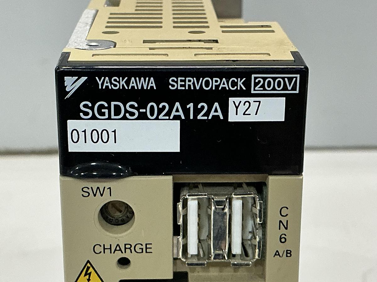Used YASKAWA SGDS-02A12AY27