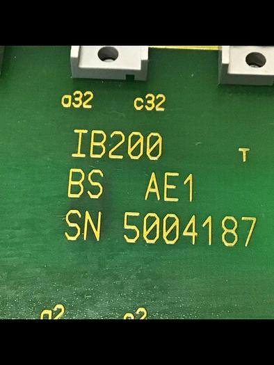 Used KRAUSS MAFFEI Circuit Board IB200 BS AE1 Used