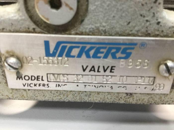 Used VICKERS Valve CVCS32D1S210AP114A99 #98919