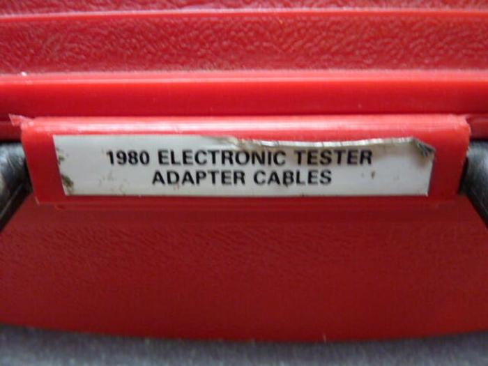 Used FORD Rotunda Tester Adapter Cables T80L-50-EFI #30229