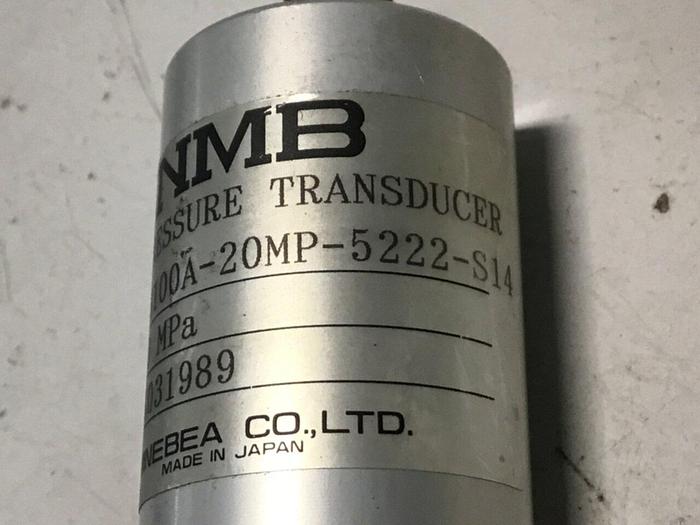 Used NMB Pressure Transducer NS100A-20MP-5222-S14 #126498