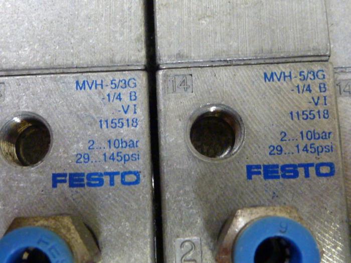 Used FESTO Control Block / Valve Terminal IFB8-02 #52846
