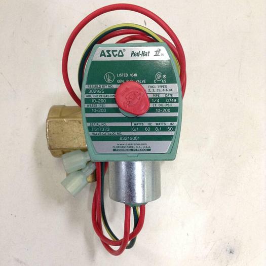 Used ASCO Solenoid Valve 8321G001 #81897