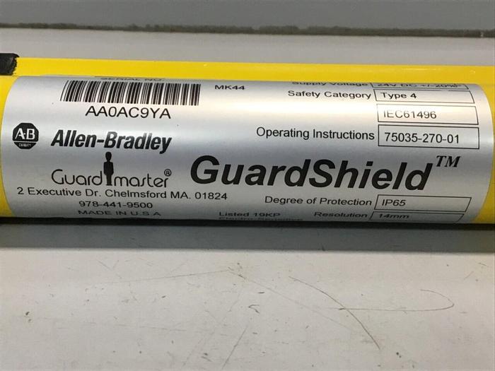 Used ALLEN BRADLEY Light Curtain R4J0960YD Used