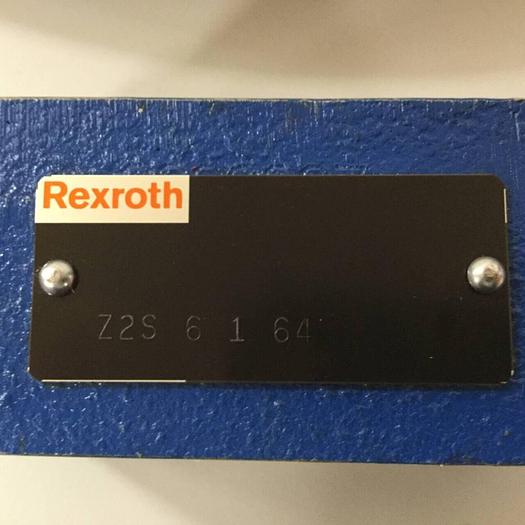 Used REXROTH Mannesmann Valve Z2S6164 #91629