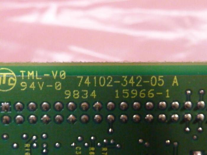 Used ALLEN BRADLEY Circuit Board 74102-343-51 #36709