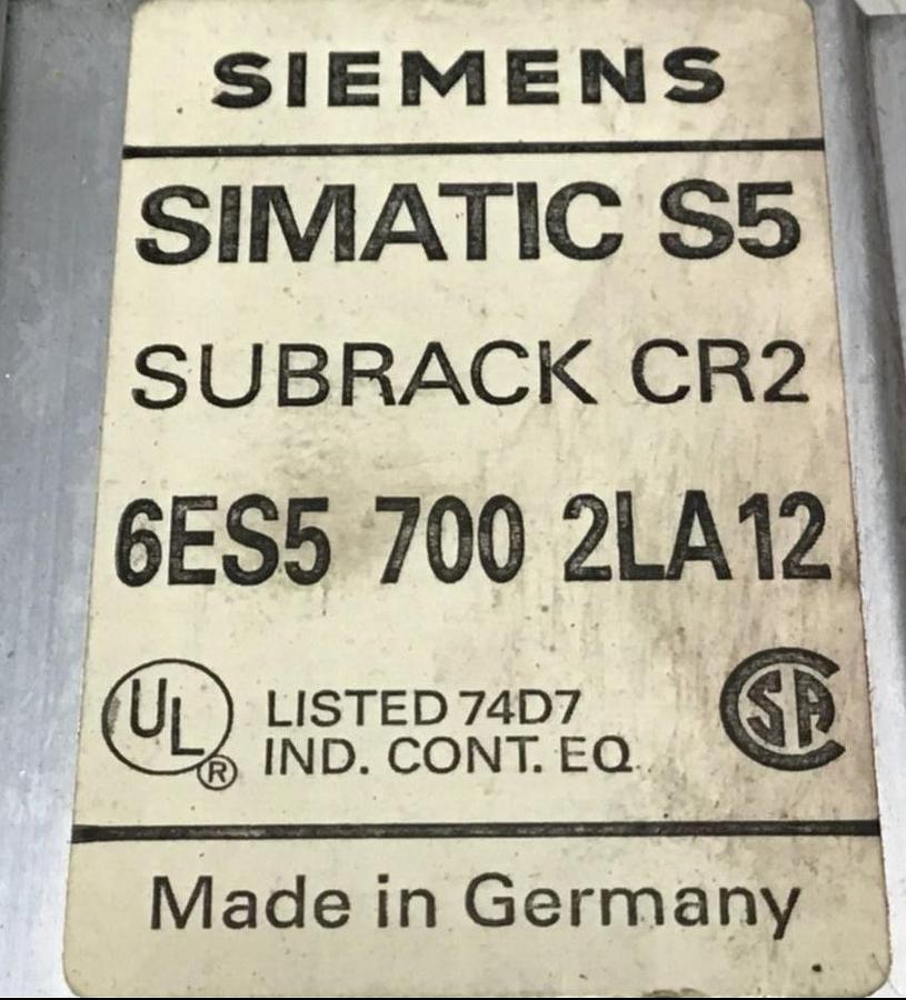 Used SIEMENS Rack Simatic S5 6ES5 700-2LA12 USED