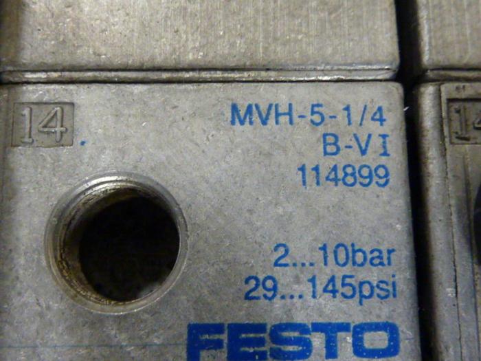 Used FESTO Control Block / Valve Terminal IFB8-02 #52834