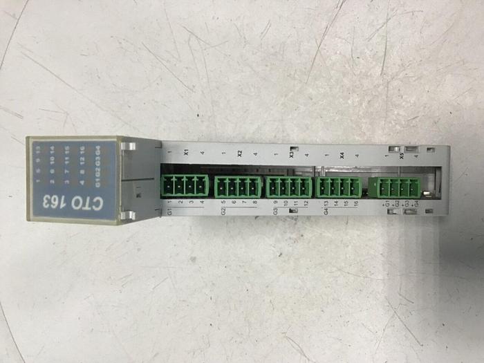 Used SIGMATEK Module 12-007-163-O CTO163 #139359