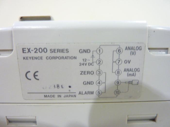 Used KEYENCE CORP Inductive Sensor EX-205 #41897