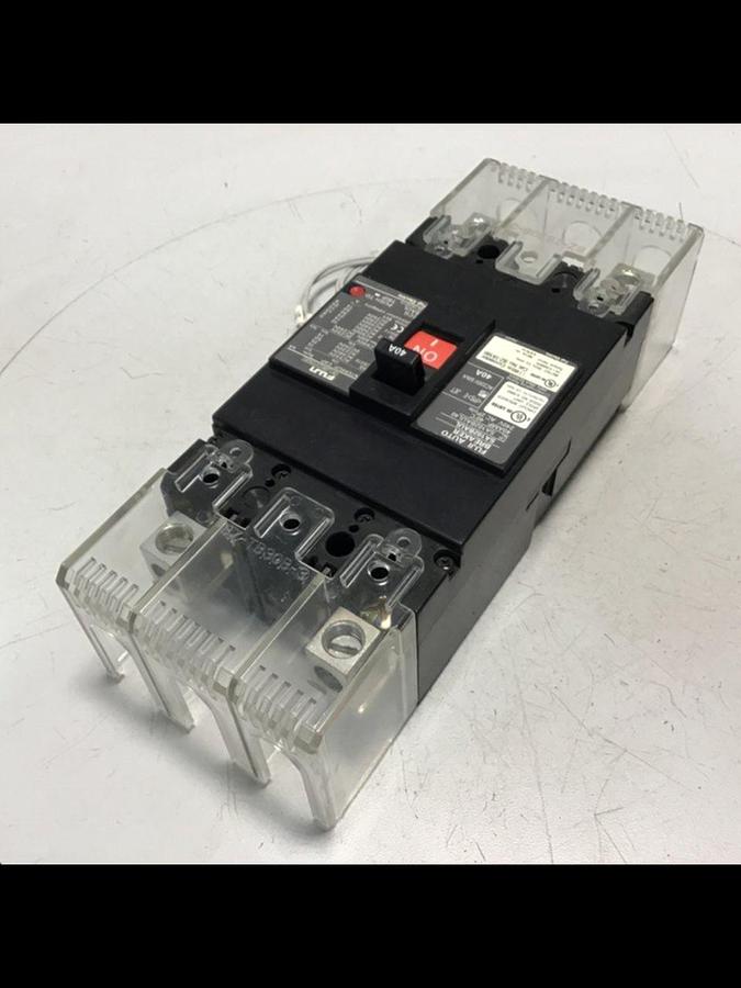 Used FUJI ELECTRIC 40 Amp Circuit Breaker SA102BAUL40 Used