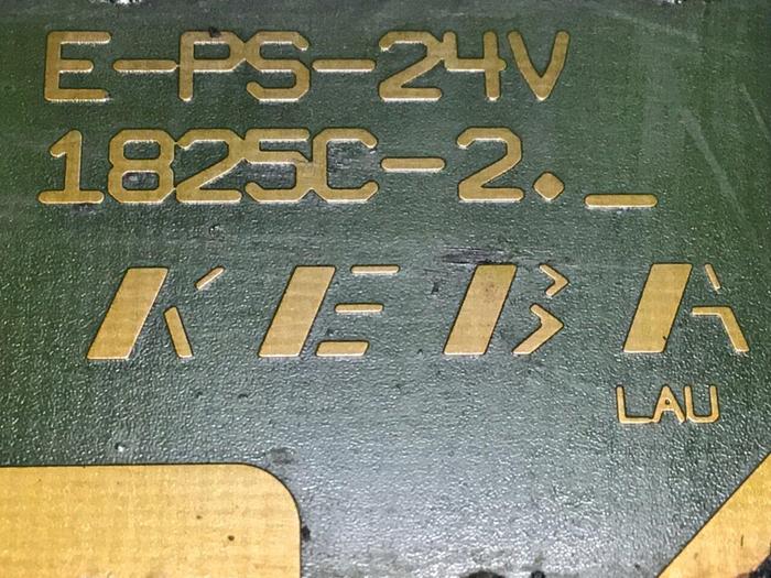 Used KEBA Power Supply E-PS-24V 1825C-2 Used