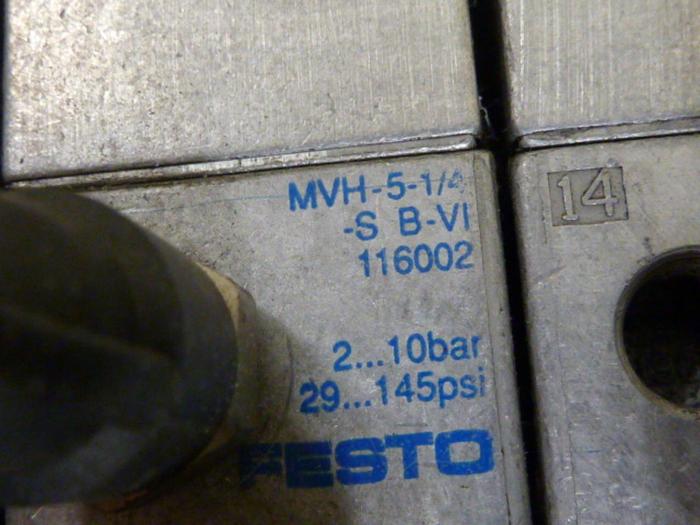 Used FESTO Control Block / Valve Terminal IFB8-02 #52836