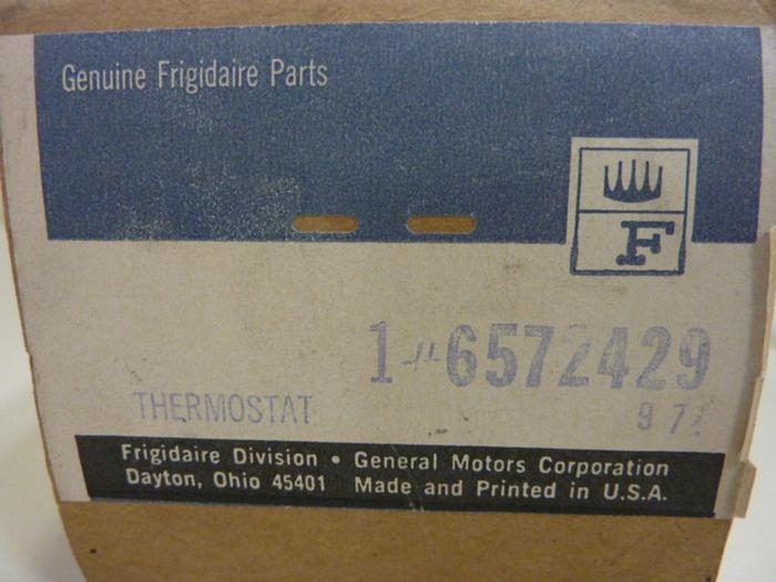 FRIGIDAIRE Thermostat 6572429 #53019
