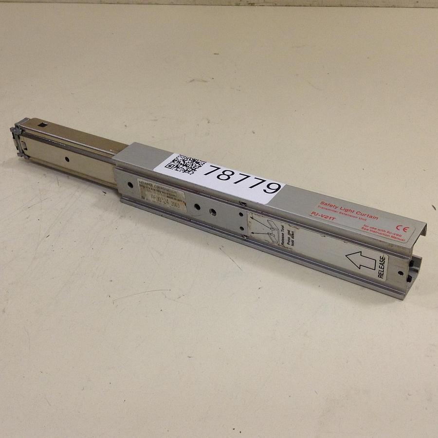 Used KEYENCE CORP Safety Light Curtain Transmitter PJ-V21T Used