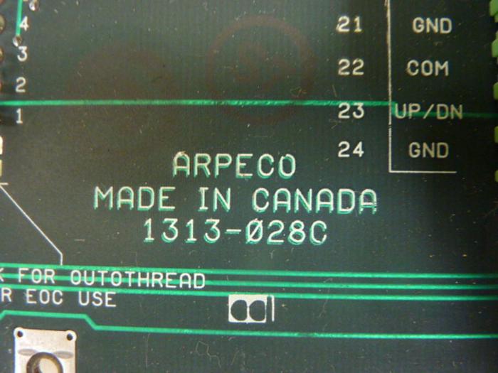 Used ARPECO Circuit Board 1313-028C #47667