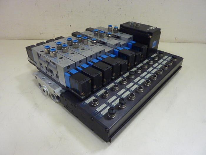 Used FESTO Control Block / Valve Terminal IFB8-02 #61263