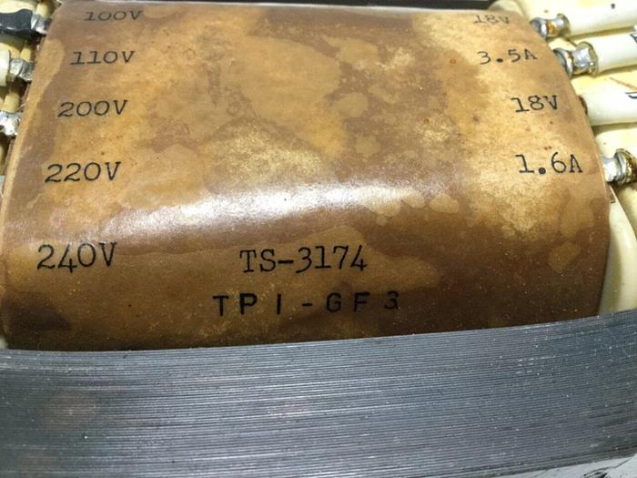 Used CONAIR MARTIN Transformer TS-3174 #114733