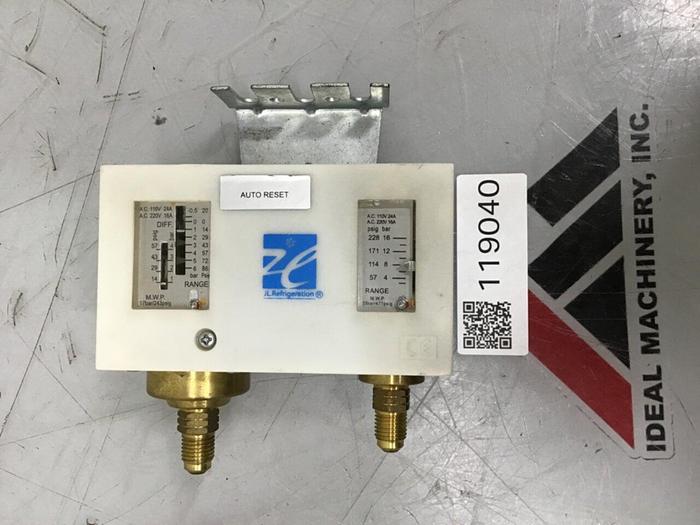 Used JL REFRIGERATION Dual Pressure Control LP830E #119040