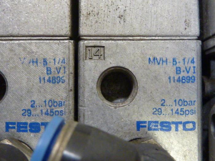 Used FESTO Control Block / Valve Terminal IFB8-02 #52869