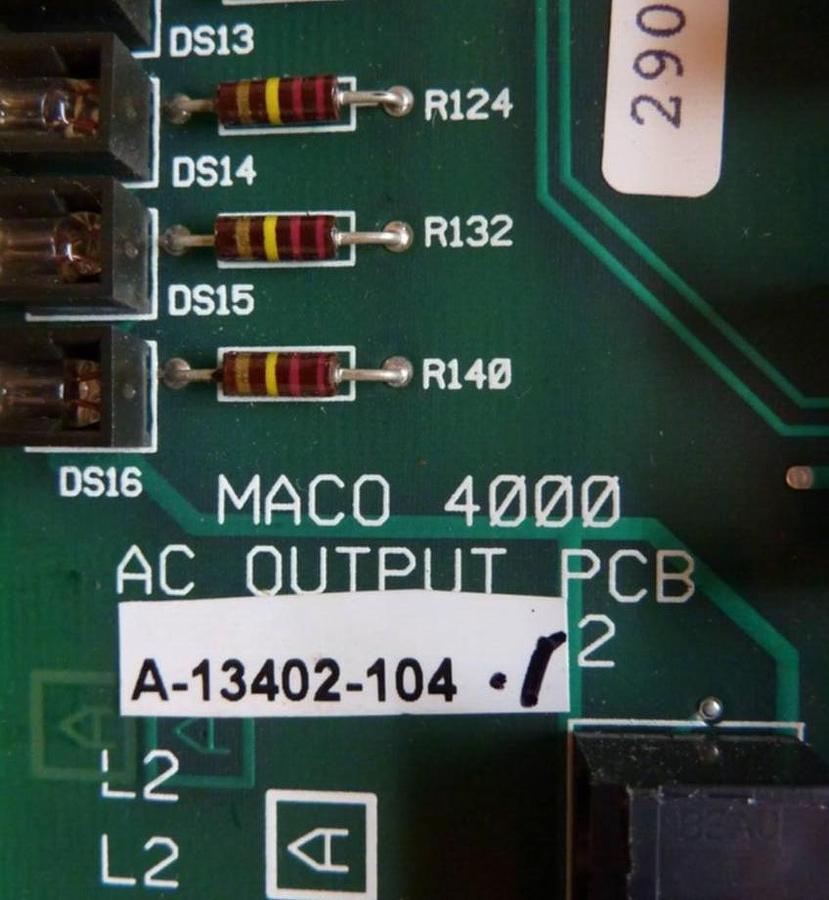 Used BARBER COLMAN AC Output PC Board A-13402-104-1 USED