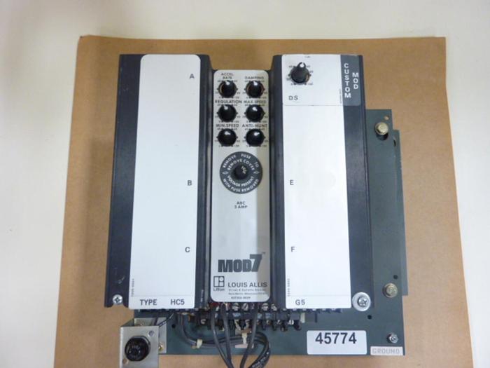 Used LOUIS ALLIS Current Drive Controller MOD 7 #45775