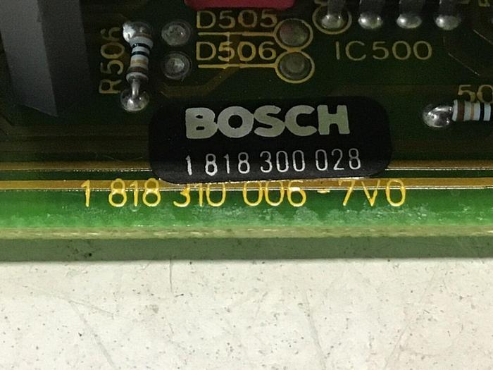 Used BOSCH Proportional Amplifier Card 0 811 405 028 Used