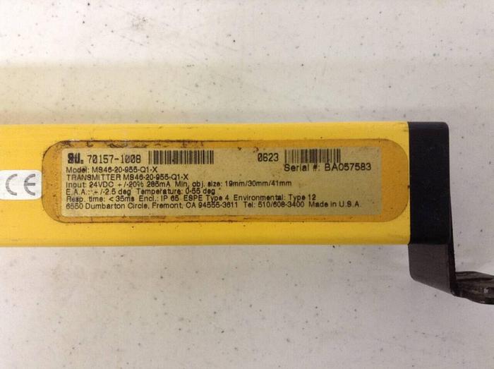 Used STI Light Curtain Transmitter MS46-20-955-Q1-X USED