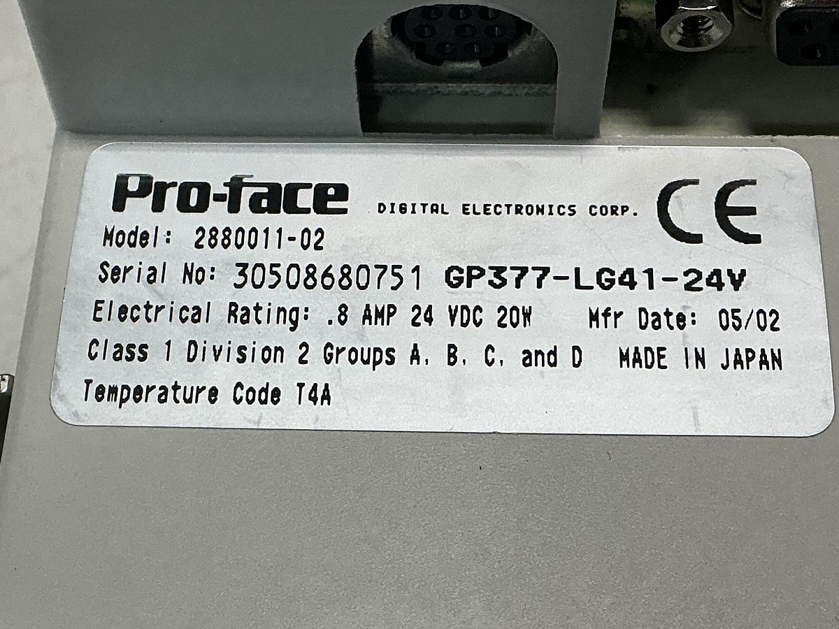 Used PRO-FACE 2880011-02