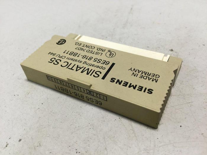 Used SIEMENS Memory Card 6ES5 816-1BB11 #107245