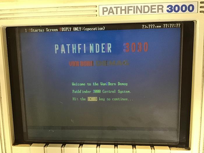 Used VAN DORN PATHFINDER 3000