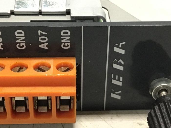 Used KEBA Control Panel SR 161/A #138337