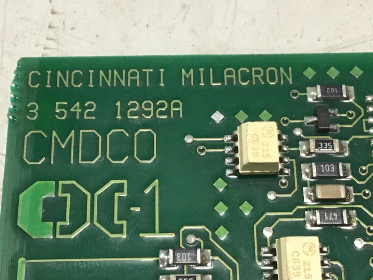 Used CINCINNATI MILACRON Circuit Board 3-542-1292A / BRACKET Used