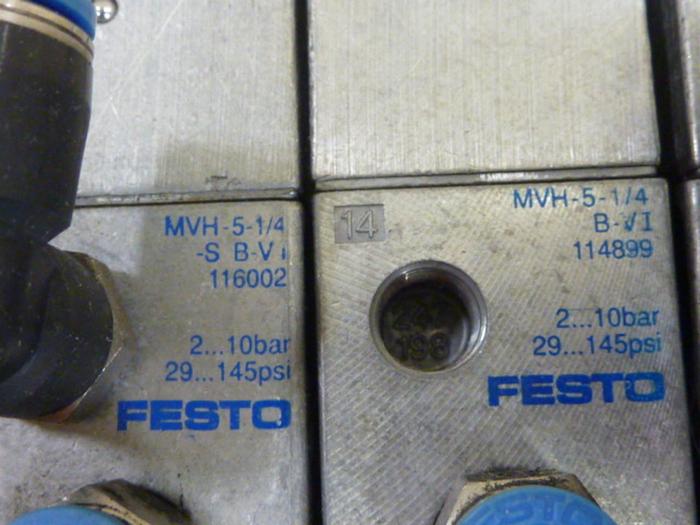 Used FESTO Control Block / Valve Terminal IFB8-02 #61265