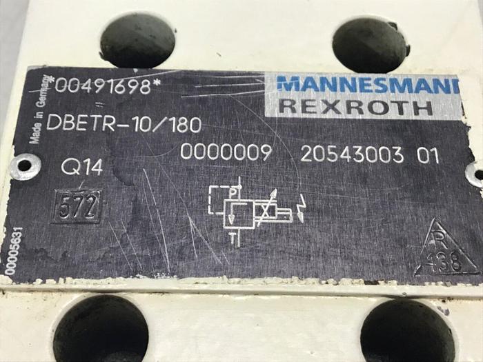 Used MANNESMANN REXROTH Valve DBETR-10/180 #132319