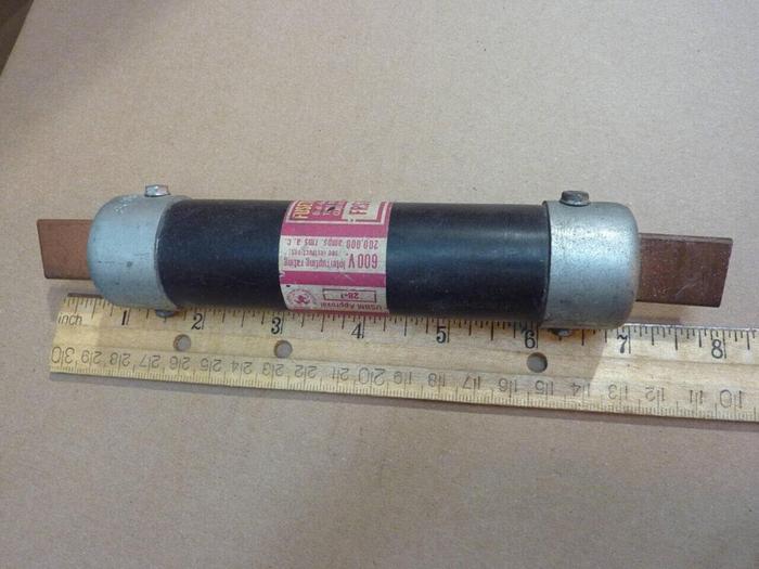 Used FUSETRON 80 Amp Fuse FRS-80 #38536