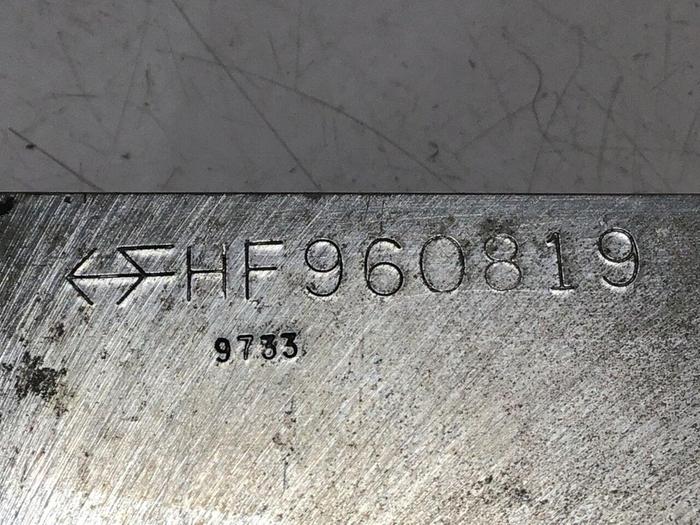 Used INDUSTRIAL MRO Valve HF960819 Used #136729