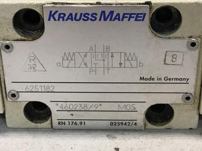 Used KRAUSS MAFFEI Valve 6251182 #125942