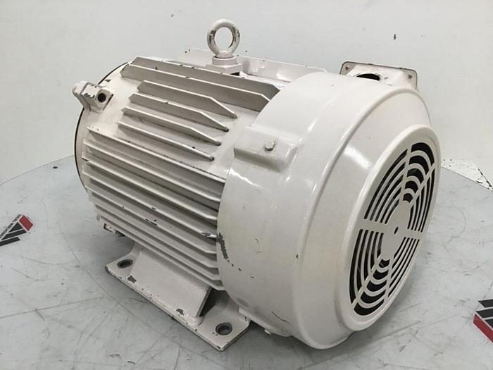 Used MITSUBISHI 25 HP Motor SF-HR #127129