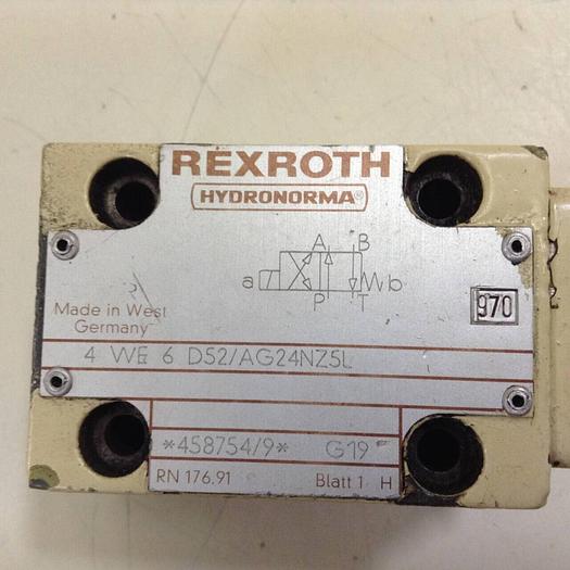 Used REXROTH Valve 4WE6D52AG24NZ5L #79188