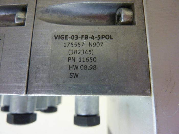 Used FESTO Control Block w/ Valves IFB8-03 #52681