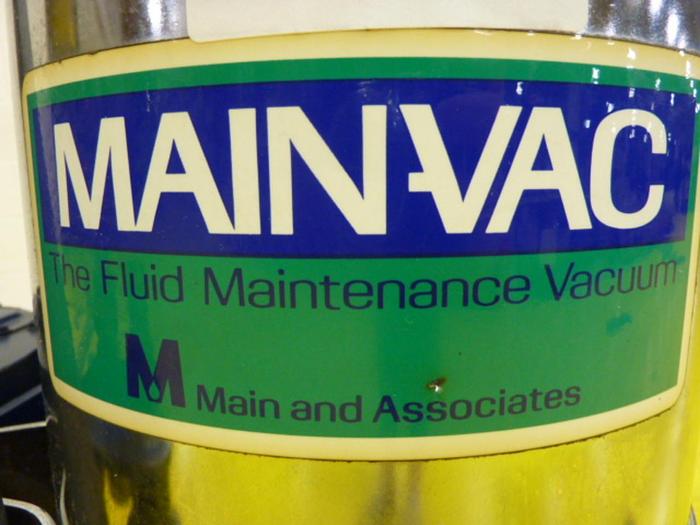 Used MAIN MANUFACTURING Hydraulic Oil Vacuum w/ Filter VACUUM394 #48394